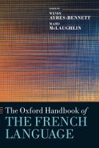 Cover of The Oxford Handbook of the French Language