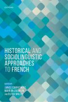 Cover of Historical and Sociolinguistic Approaches to French