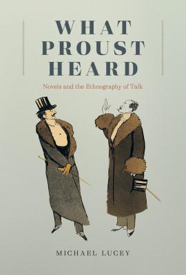 Image of front cover of book -- two men talking and wearing luxurious overcoats.