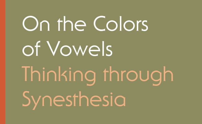 cover of Liesl Yamaguchi's book On the Colors of Vowels